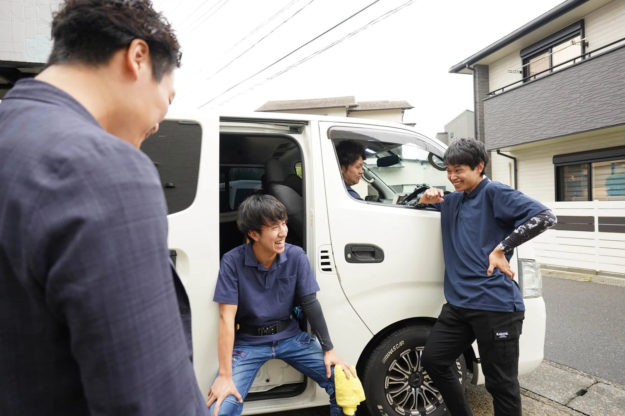 男性トラックドライバー